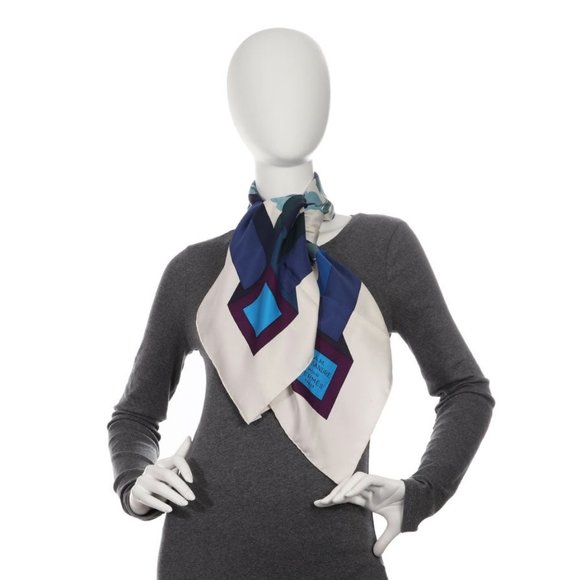 [SOLD] Hermès Perspective II 90 cm Scarf - Picture 2 of 5